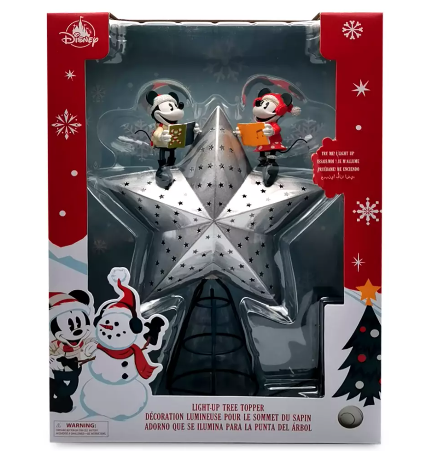 Disney Store Mickey and Friends Walt's Holiday Lodge Gift Box with