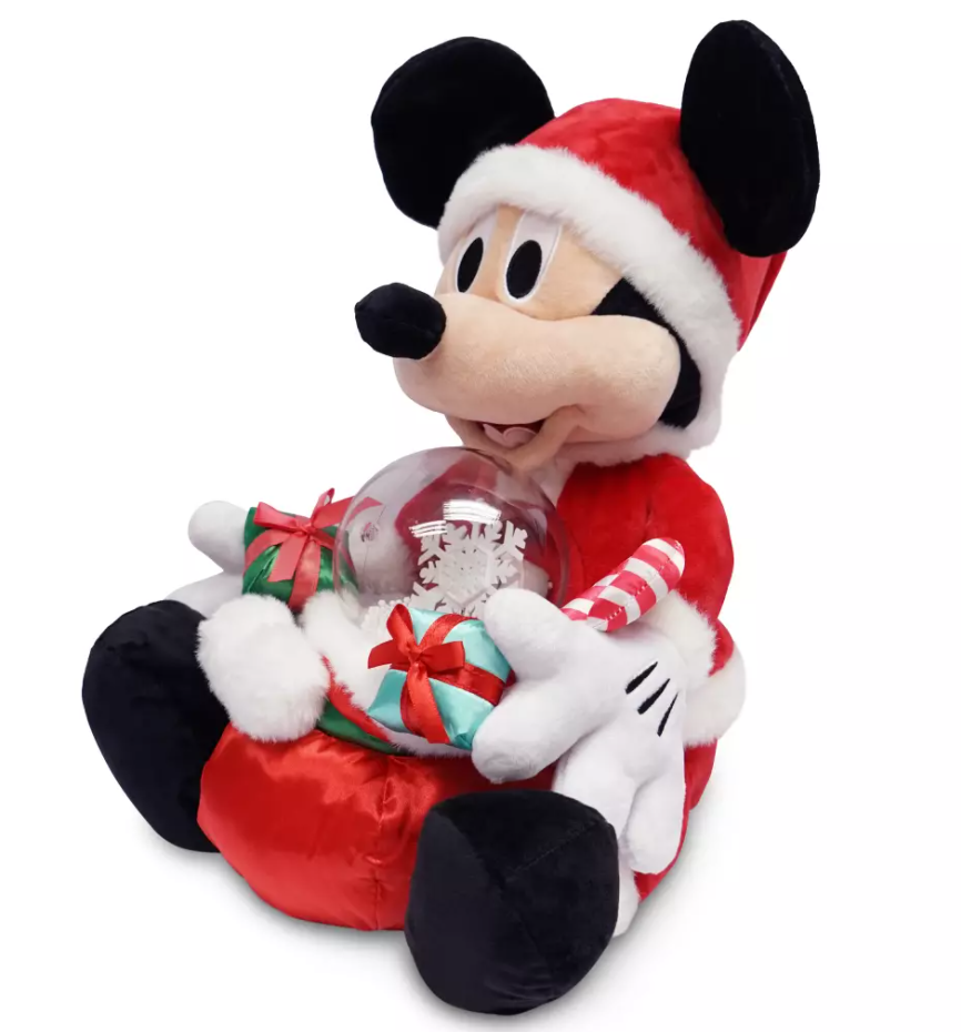 Mickey mouse christmas stuffed animal deals