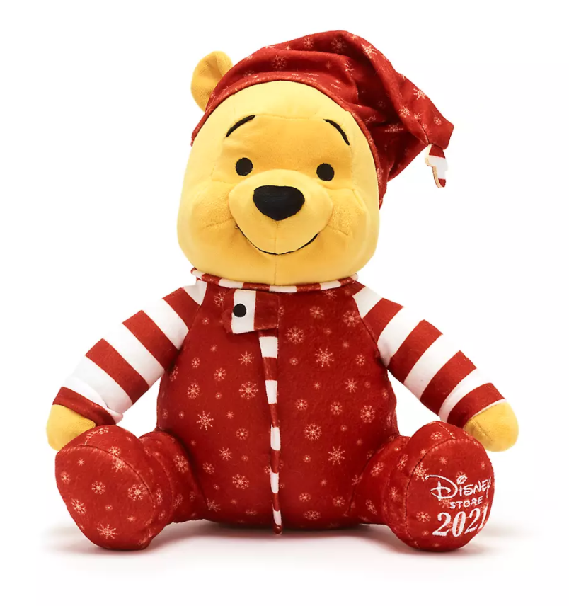 Winnie the pooh store christmas stuffed animal