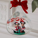 Mickey and Minnie 2023 Festive Ornament