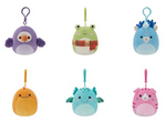 Set of 6 Clips Squad -3.5" Clip-Ons SQUISHMALLOWS