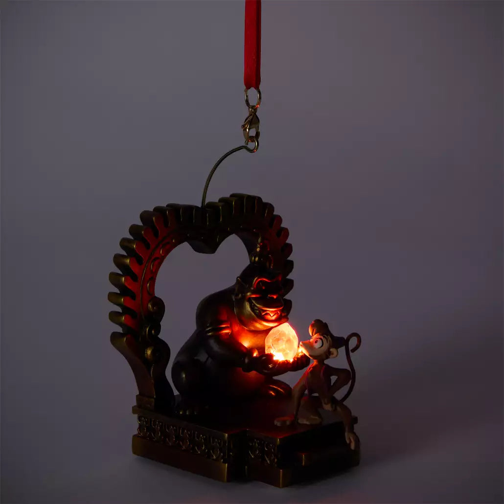 Abu Light-Up and Sound Ornament, Aladdin