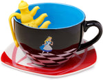 Disney Alice in Wonderland Mug, Saucer and Tea Infuser Set