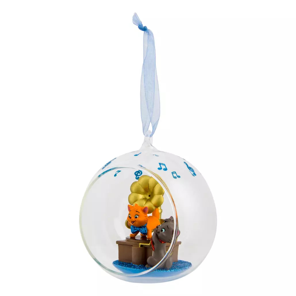 Disney The Aristocats Glass Globe Ornament