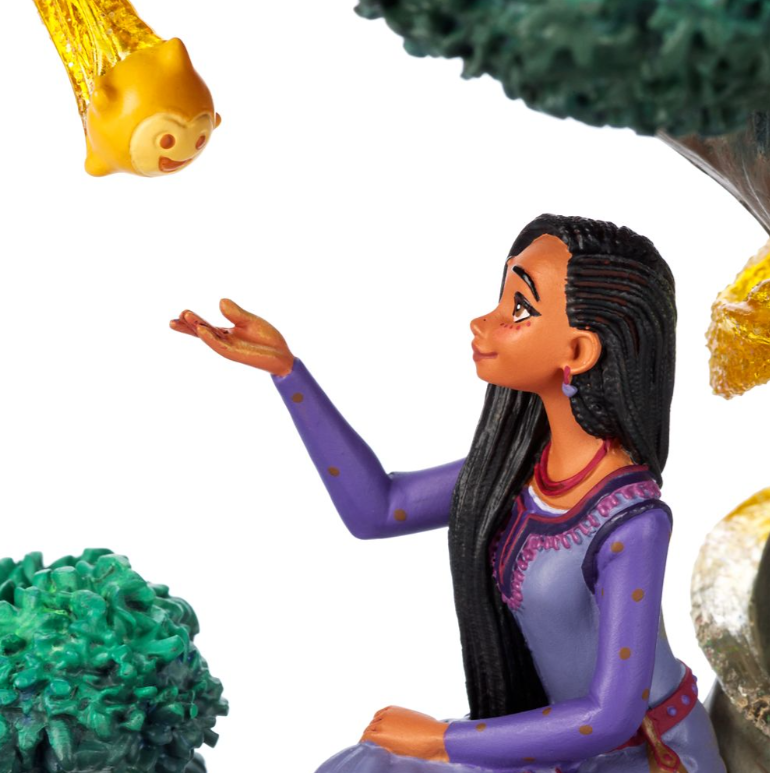 Asha and Star Sketchbook Ornament – Wish