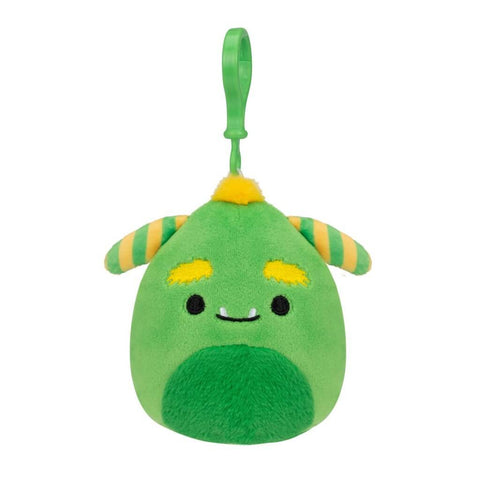 Callum The Monster Squishmallows 3.5 Inch (9cm) Clip-On Bag Charm