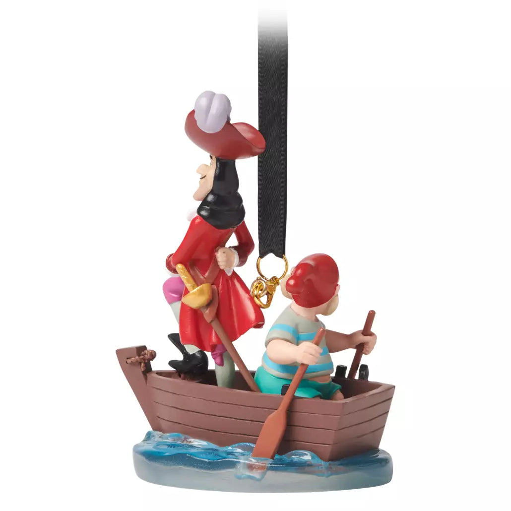 Captain Hook and Mister Smee Ornament, Peter Pan