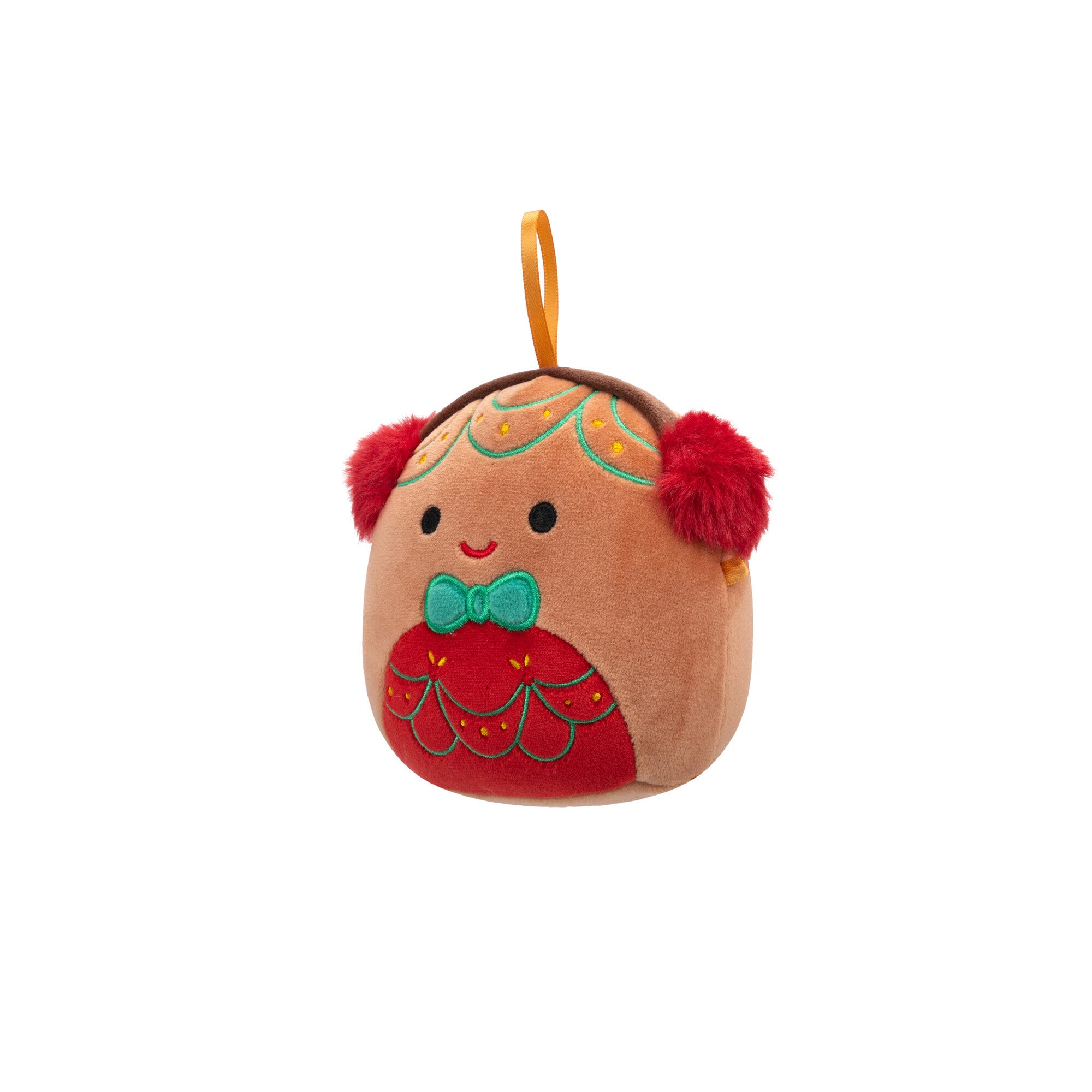 Cash the Gingerbread Boy Squishmallow 4-inch Ornament