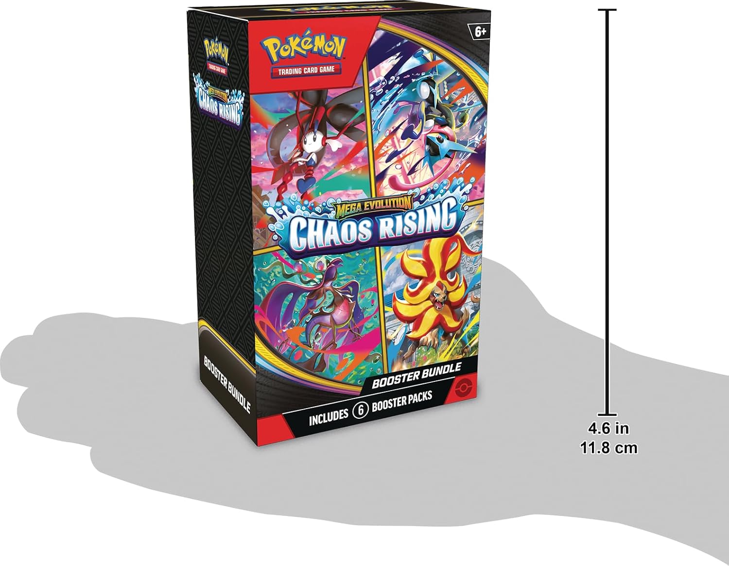 Pokemon TCG Mega Evolutions 4 - Chaos Rising Booster Bundle