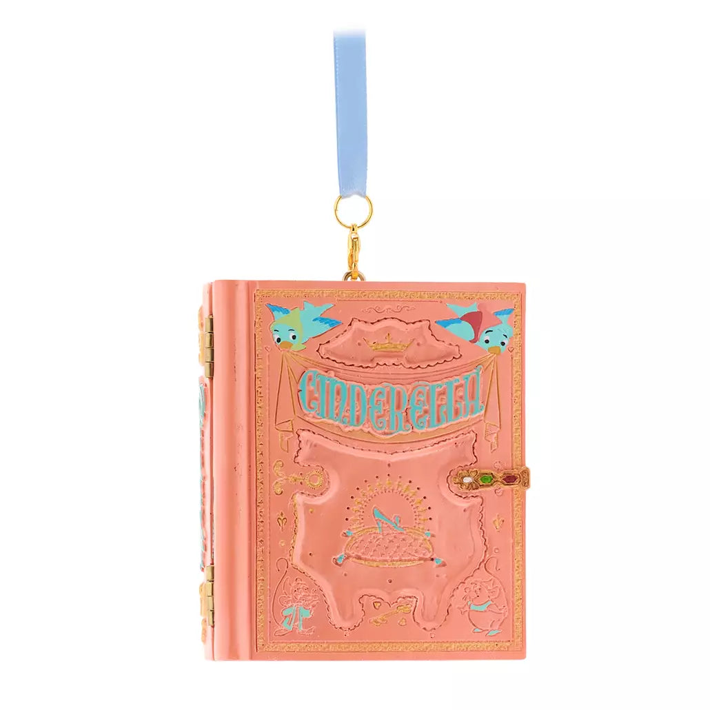 Cinderella Storybook Musical Sketchbook Ornament