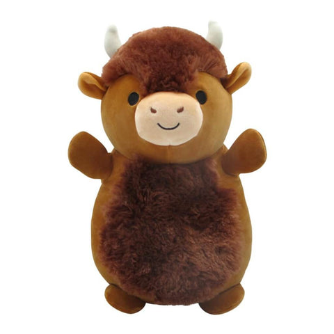 Dunkie The Bison Squishmallows Hugmees Plush 14-Inch