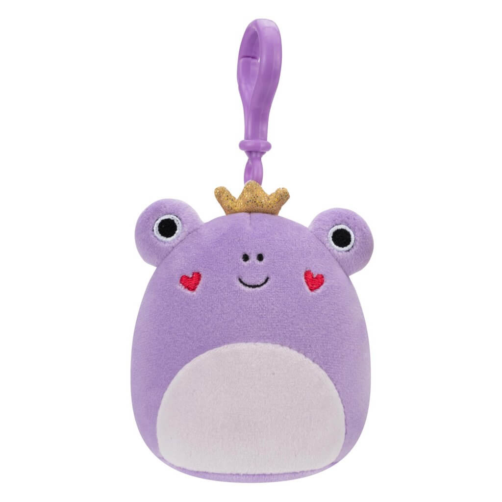 Francine the Frog Squishmallows 3.5 Inch (9cm) Clip-On Bag Charm – Mila's  Toys