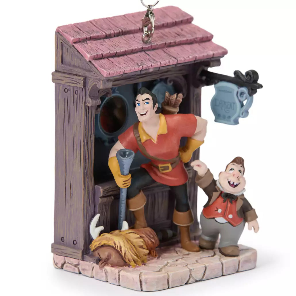 Gaston and LeFou Sketchbook Ornament, Beauty and the Beast