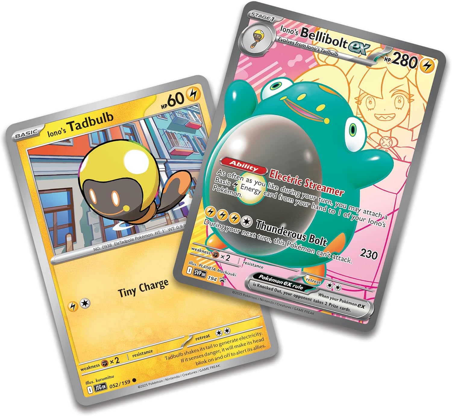 Pokemon TCG: Iono's Bellibolt ex Premium Collection