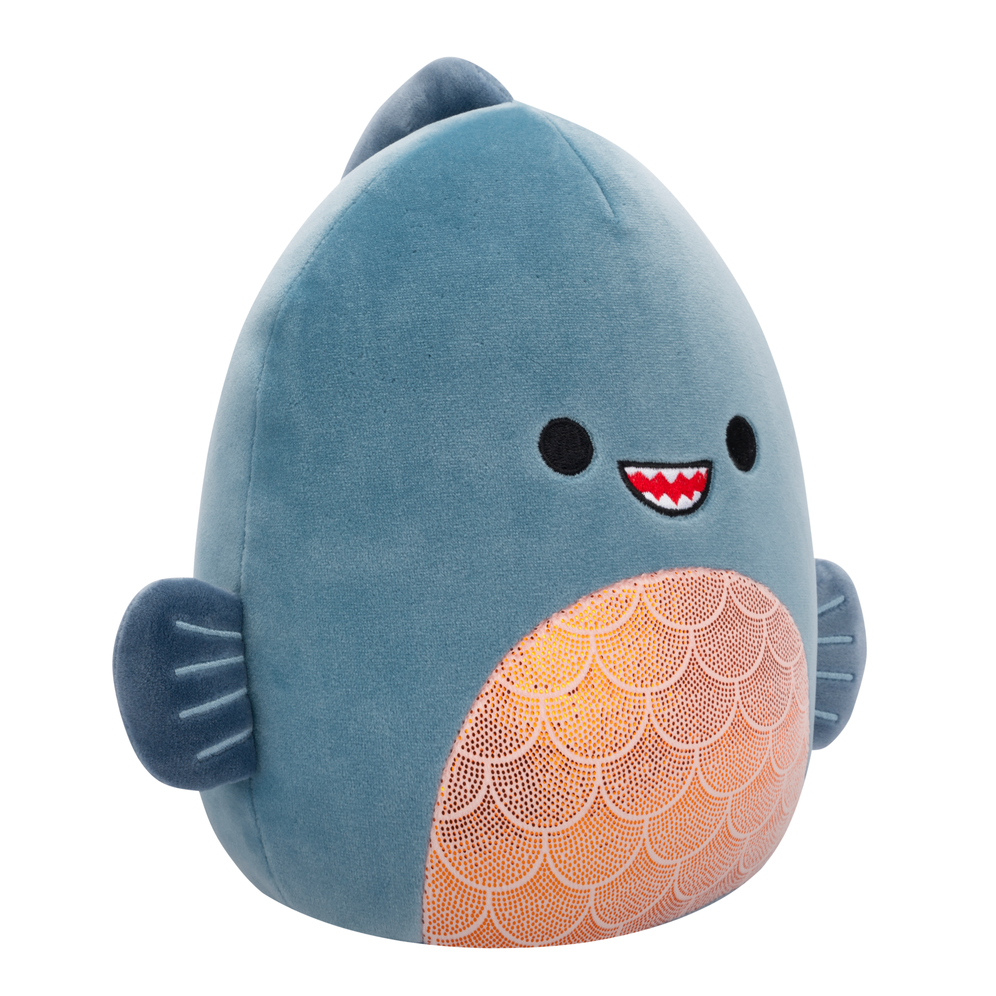 Kurtz the Piranha Squishmallow 7.5-inch Plush Soft Toy
