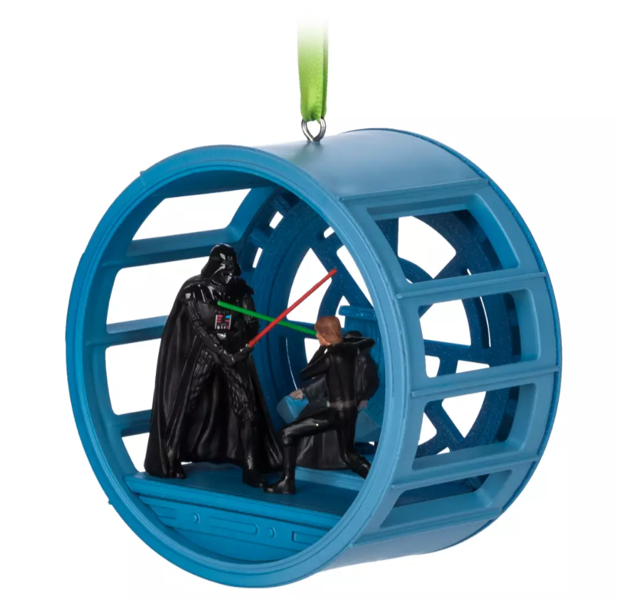Darth Vader and Luke Skywalker Ornament, Star Wars