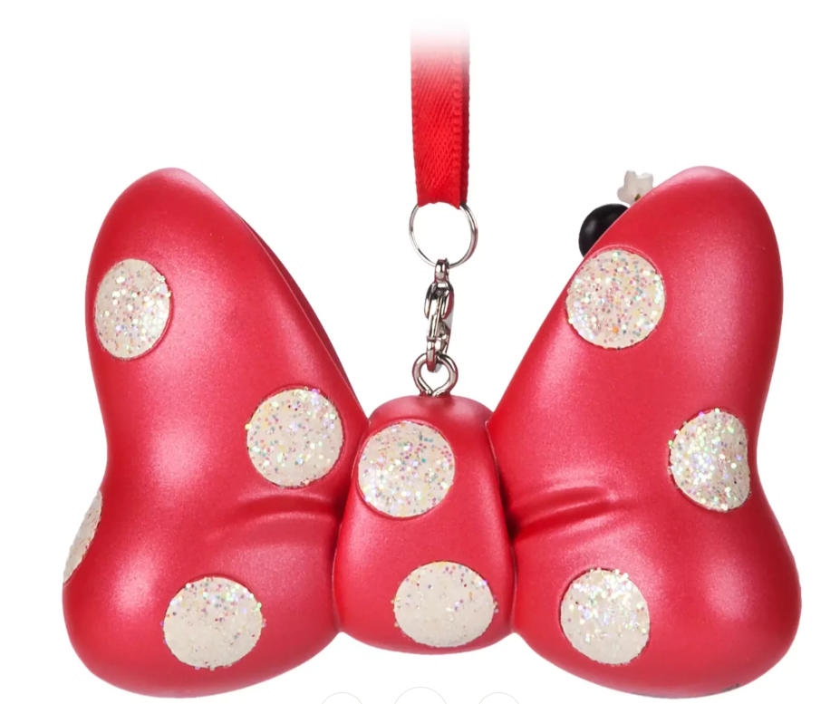 Minnie Mouse Bow Sketchbook Ornament
