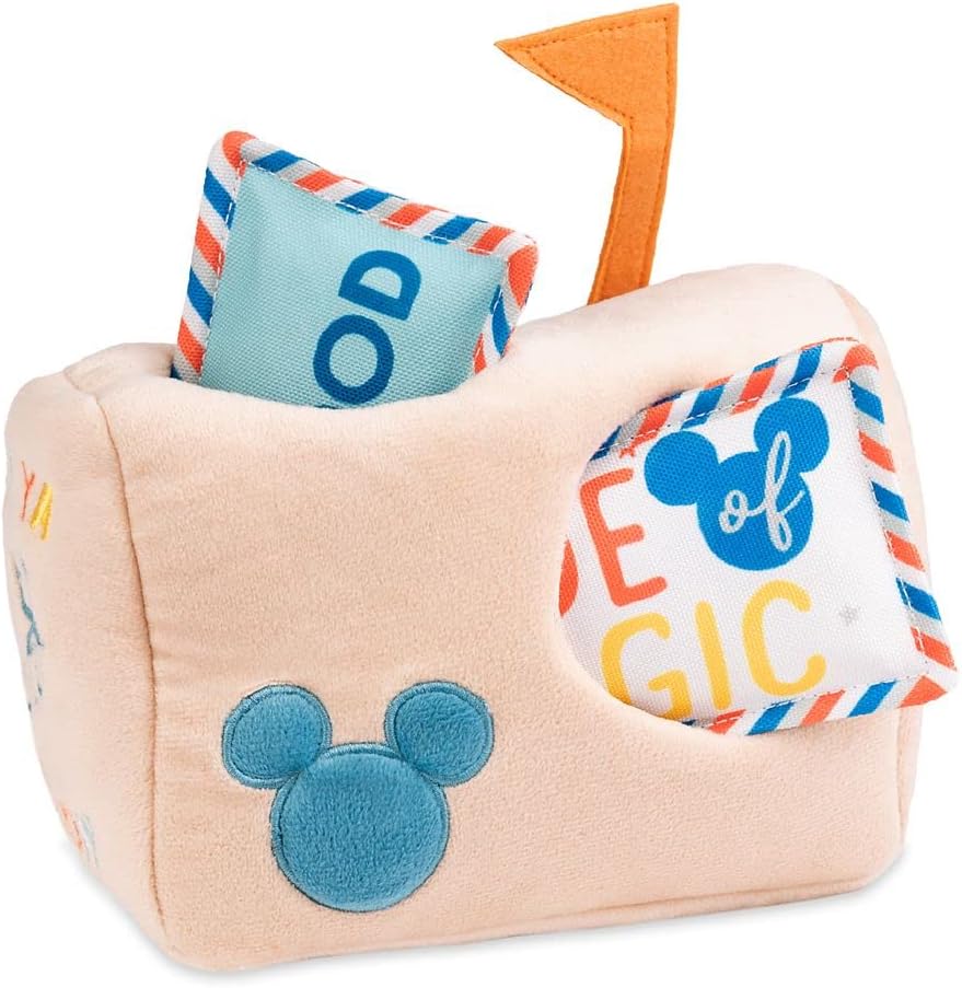 Mickey Mouse Mailbox and Letters Plush Pet Toy
