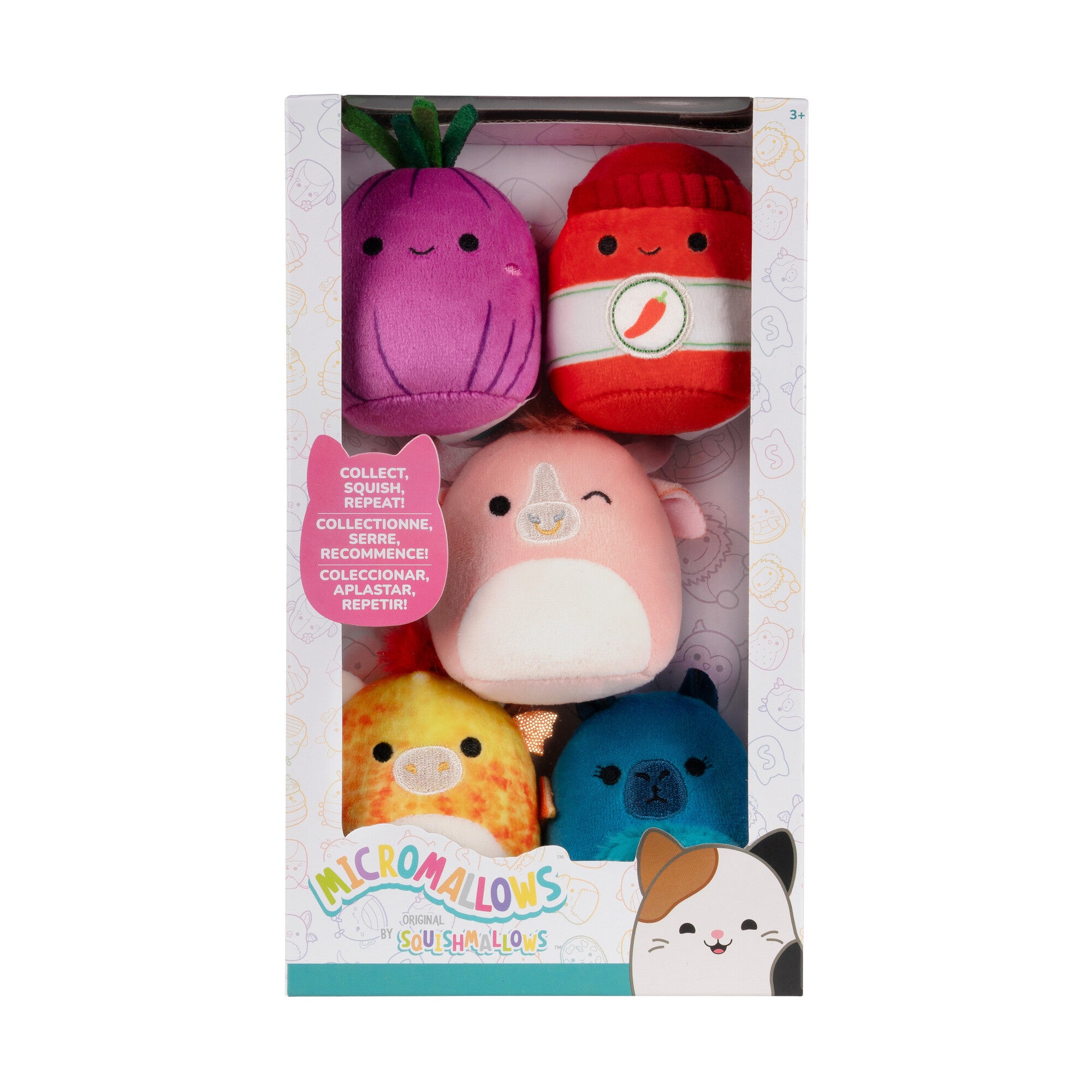 Micromallows Micromallows 5-Pack SQUISHMALLOWs - Mini Plush Pack - Set 1 – Mila's Toys