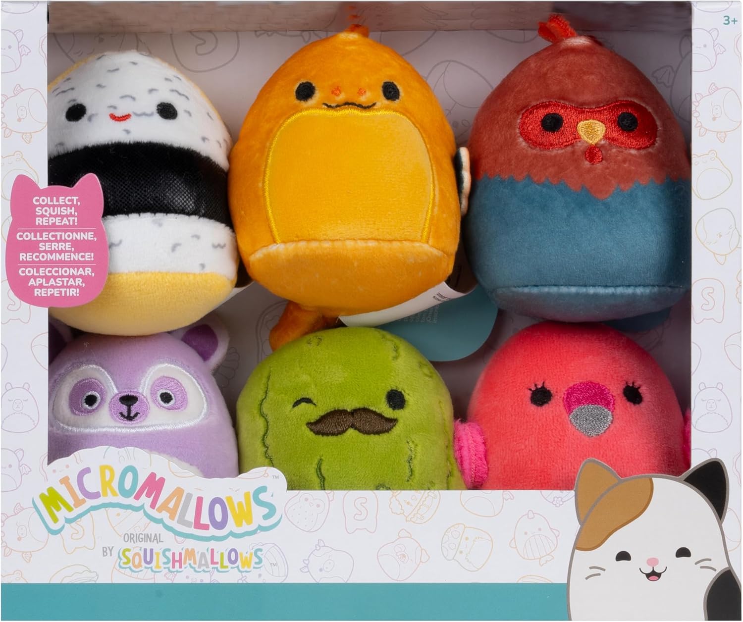 Micromallows Micromallows SQUISHMALLOWs - Mini Plush 6 Pack - Charles Pack – Mila's Toys