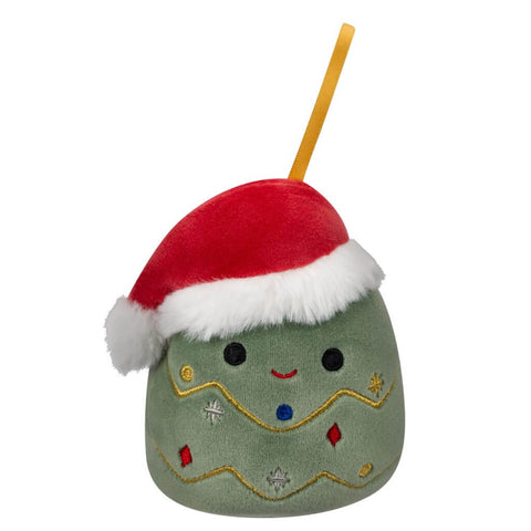 Pike the Christmas Tree Squishmallow 4-inch Ornament Plush