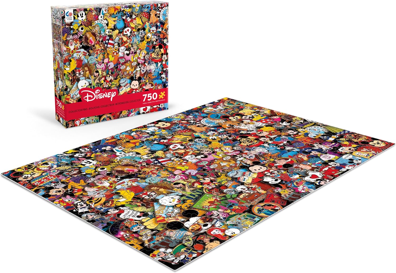 Disney Collector Pins Puzzle (750 Piece)