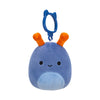 Preeti the Slug Squishmallows 3.5 Inch (9cm) Clip-On Bag Charm