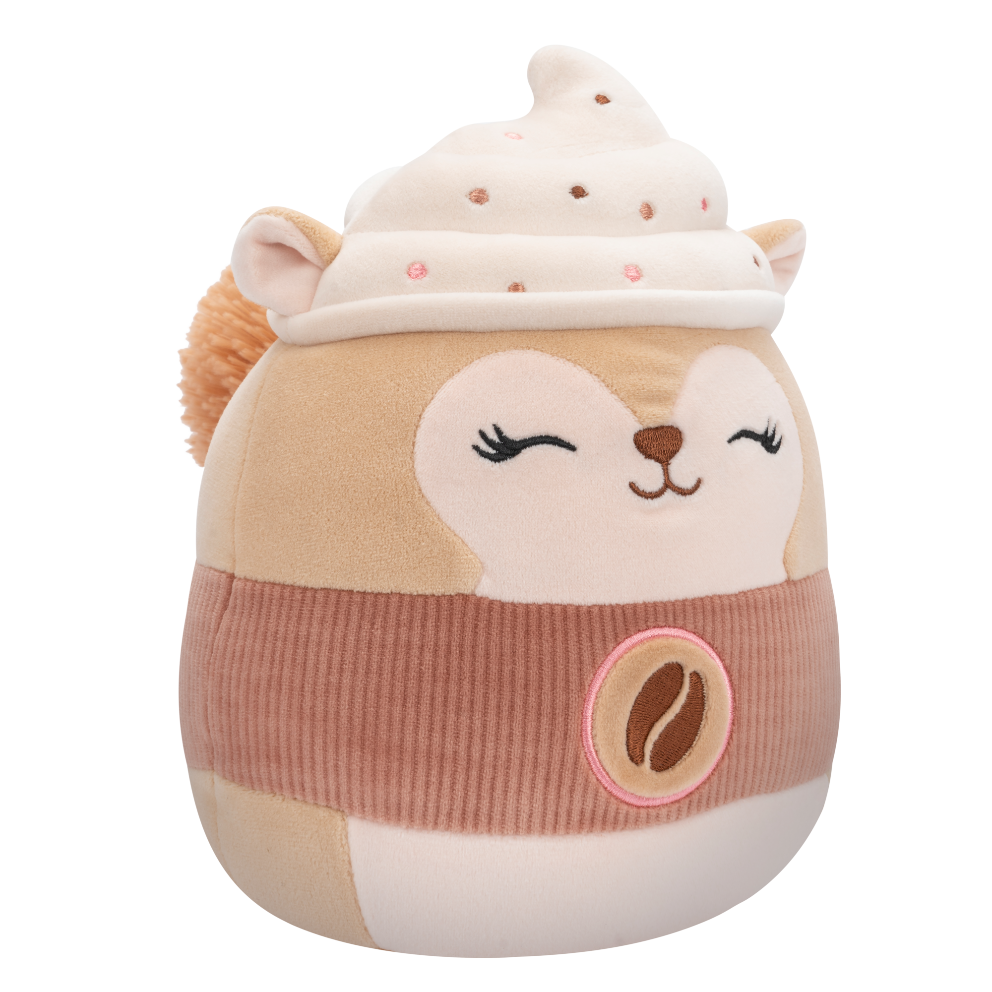 Reza the Latte Squirrel Squishmallow 7.5-inch