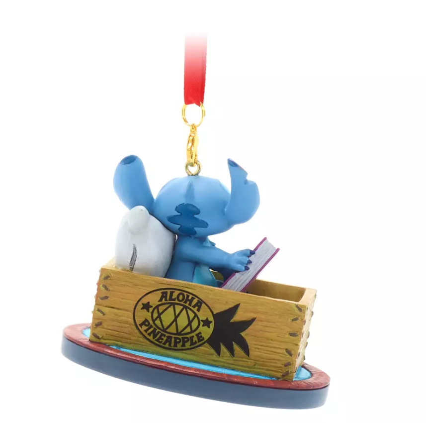 Stitch Sketchbook Ornament, Lilo & Stitch