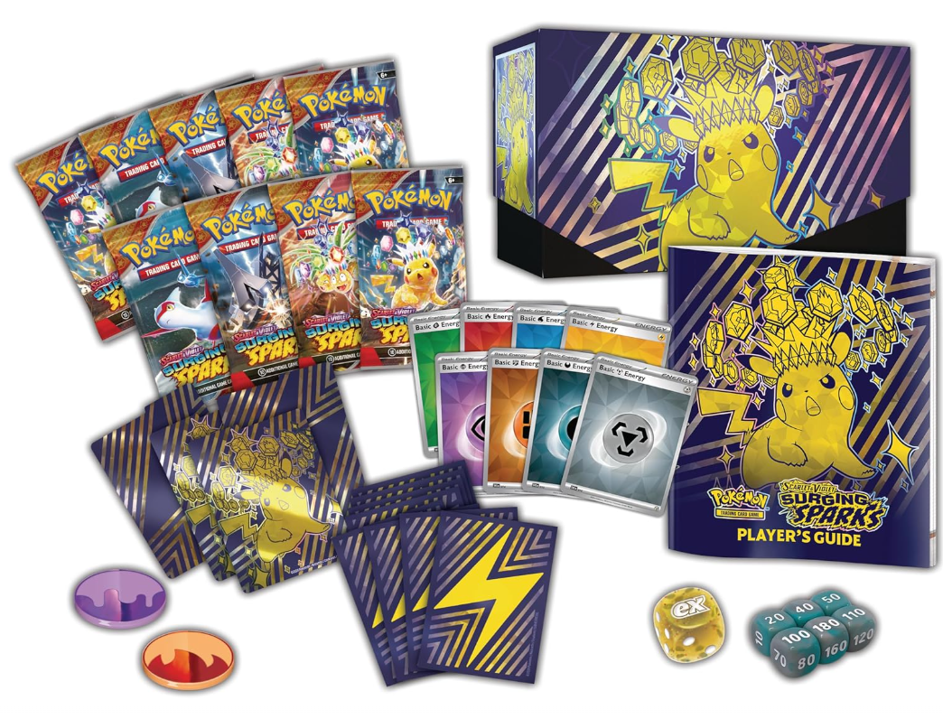 Pokémon TCG: Scarlet and Violet - Surging Sparks Elite Trainer Box