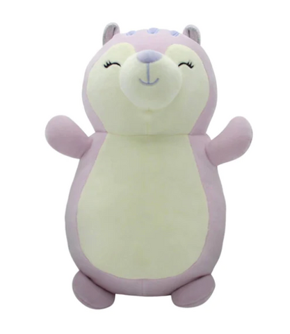 Sydnee The Squirrel Squishmallows Hugmees Plush 14-Inch