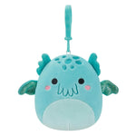 Theotto the Cthulu Squishmallows 3.5 Inch (9cm) Clip-On Bag Charm