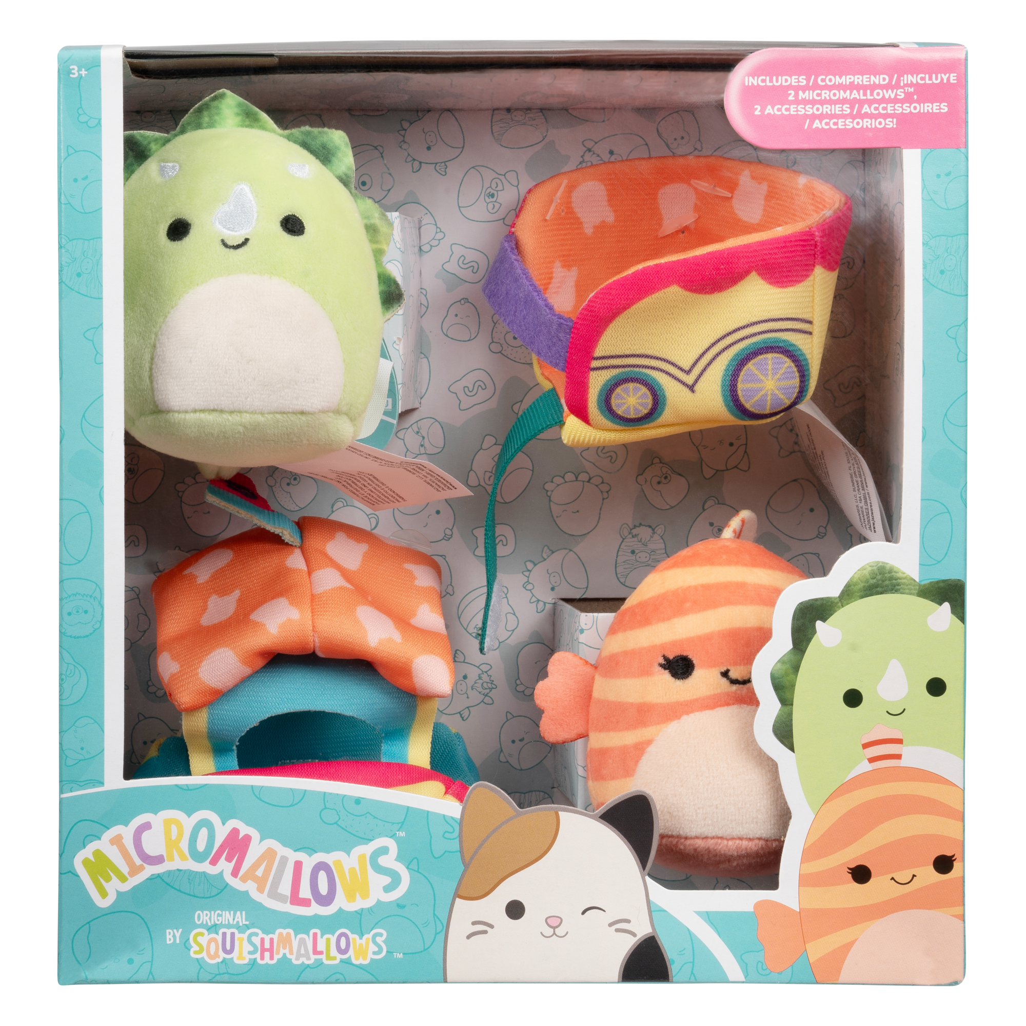 Micromallows Micromallows SQUISHMALLOWs - Mini Plush Pack - Ticket to Ride – Mila's Toys