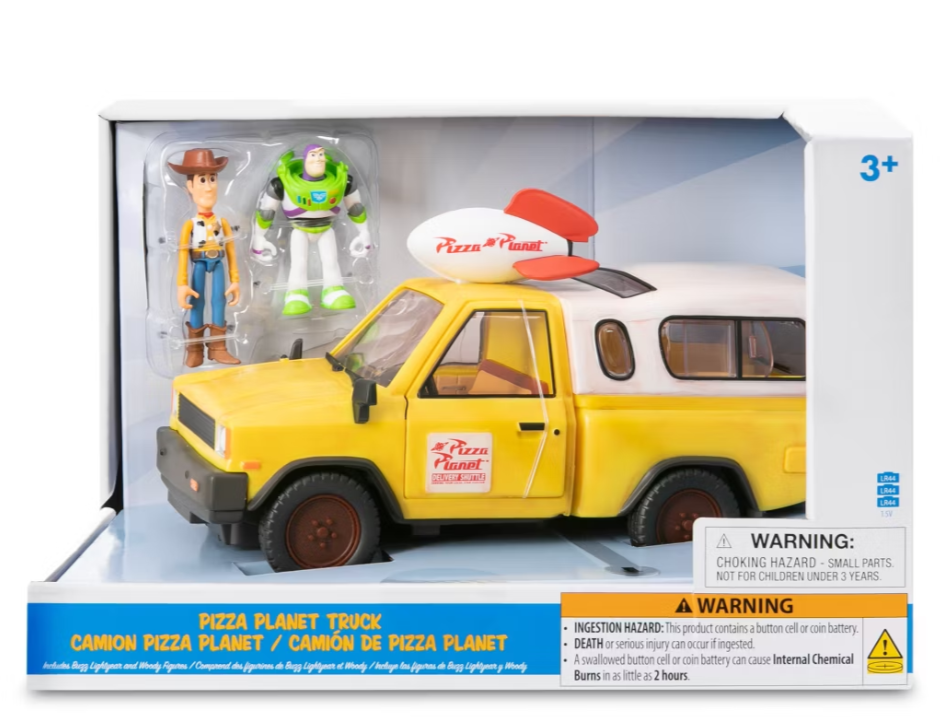 Pizza Planet Lights and Sounds Delivery Truck Play Set, Toy Story