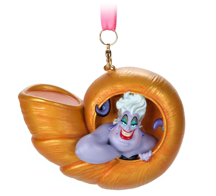 Ursula Shell Sketchbook Ornament - The Little Mermaid – Mila's Toys