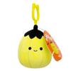 Walt the Neon Lime Green Pumpkin Squishmallows 3.5 Inch (9cm) Clip-On Bag Charm