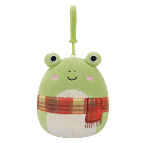 Wendy The Frog Squishmallows 3.5 Inch (9cm) Clip-On Bag Charm