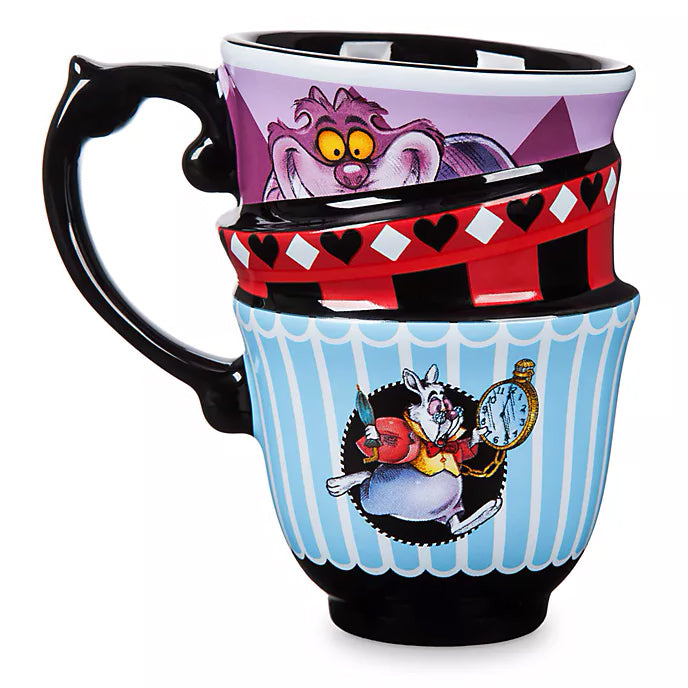 Alice in Wonderland Stacked Mug