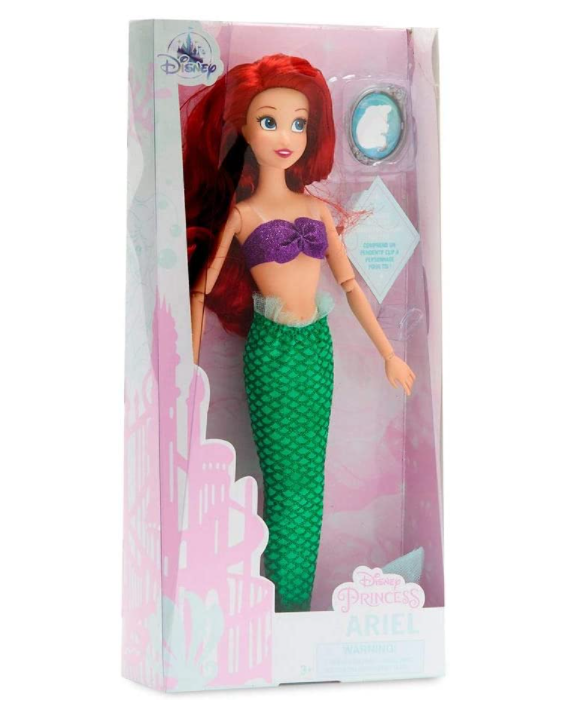 Ariel Classic Doll with Pendant - The Little Mermaid