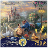 Disney Beauty and the Beast Falling in Love Puzzle by Thomas Kinkade