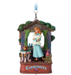 Cinderella Singing Living Magic Sketchbook Ornament