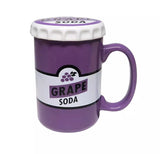 Grape Soda Mug with Lid - Up