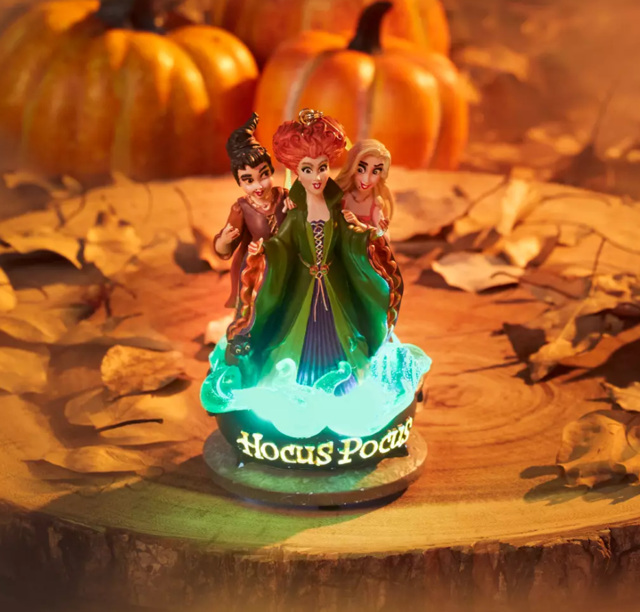 Hocus Pocus Light-Up and Sound Living Magic Sketchbook Ornament