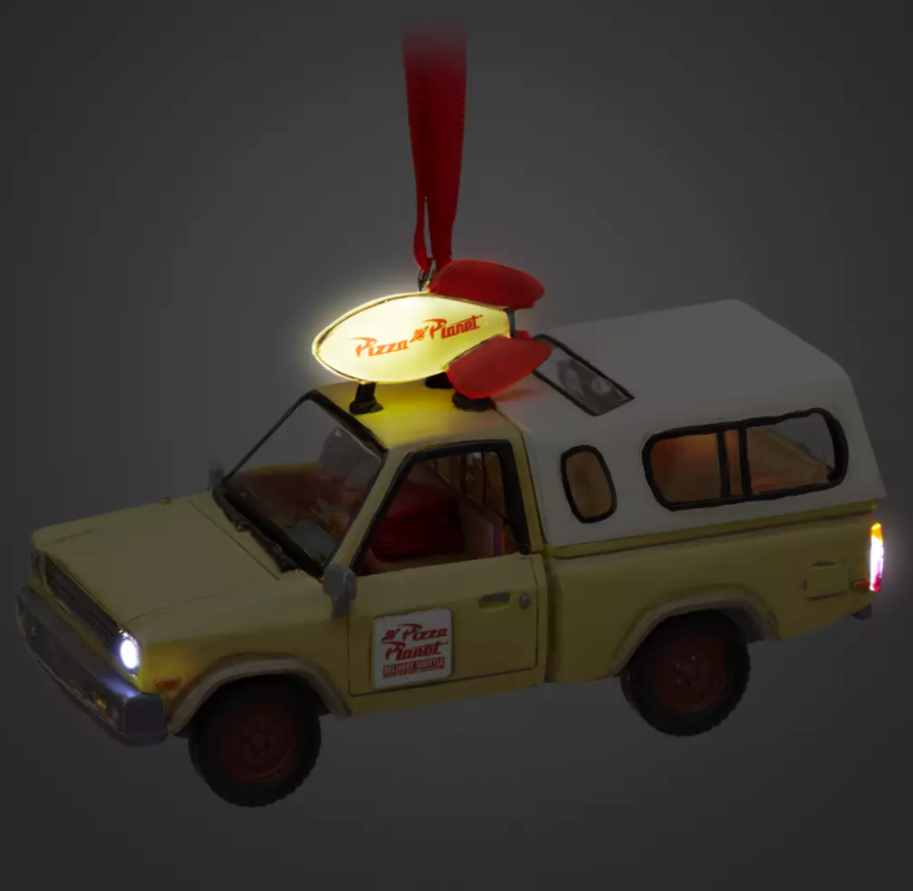 Pizza Planet Delivery Truck Light-Up Ornament – Toy Story