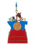 Woody and Buzz Lightyear Singing Living Magic Sketchbook Ornament – Toy Story