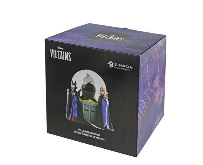 Enesco Disney Villains Department 56 Snow Globe