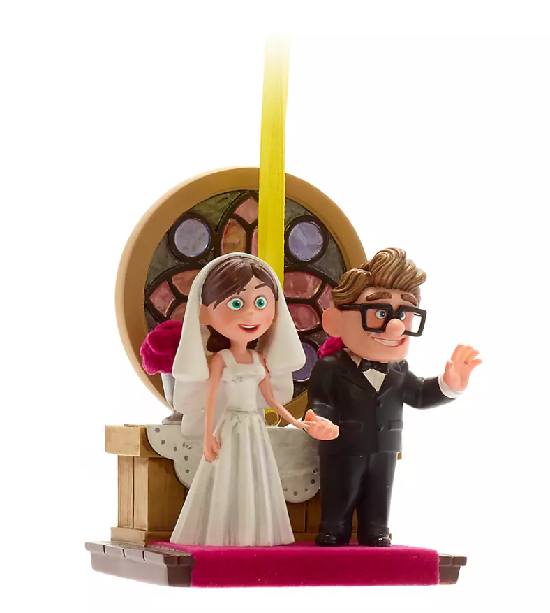 Carl and Ellie Wedding Hanging Ornament